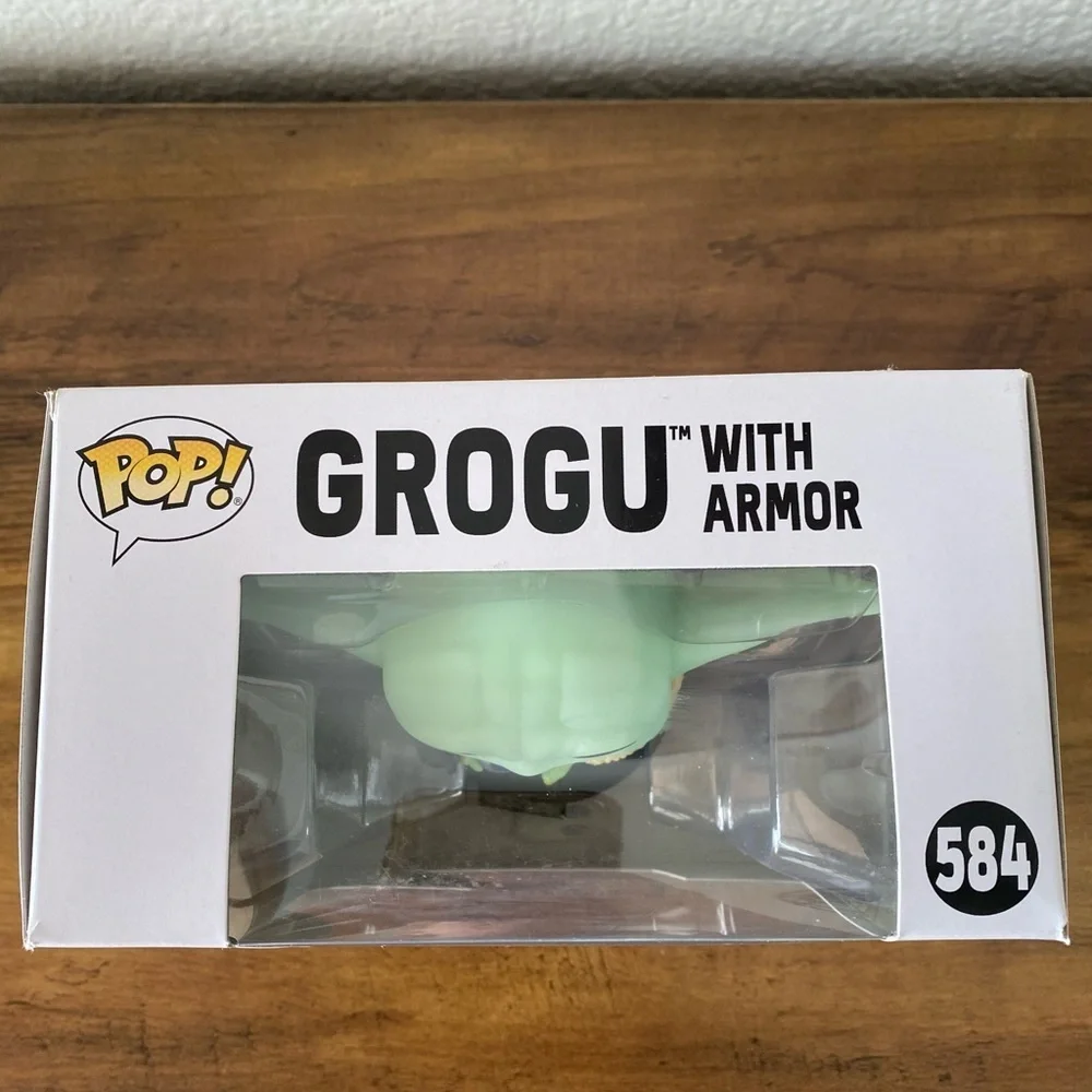 Funko Pop! Star Wars Grogu With Armor Bobblehead #584